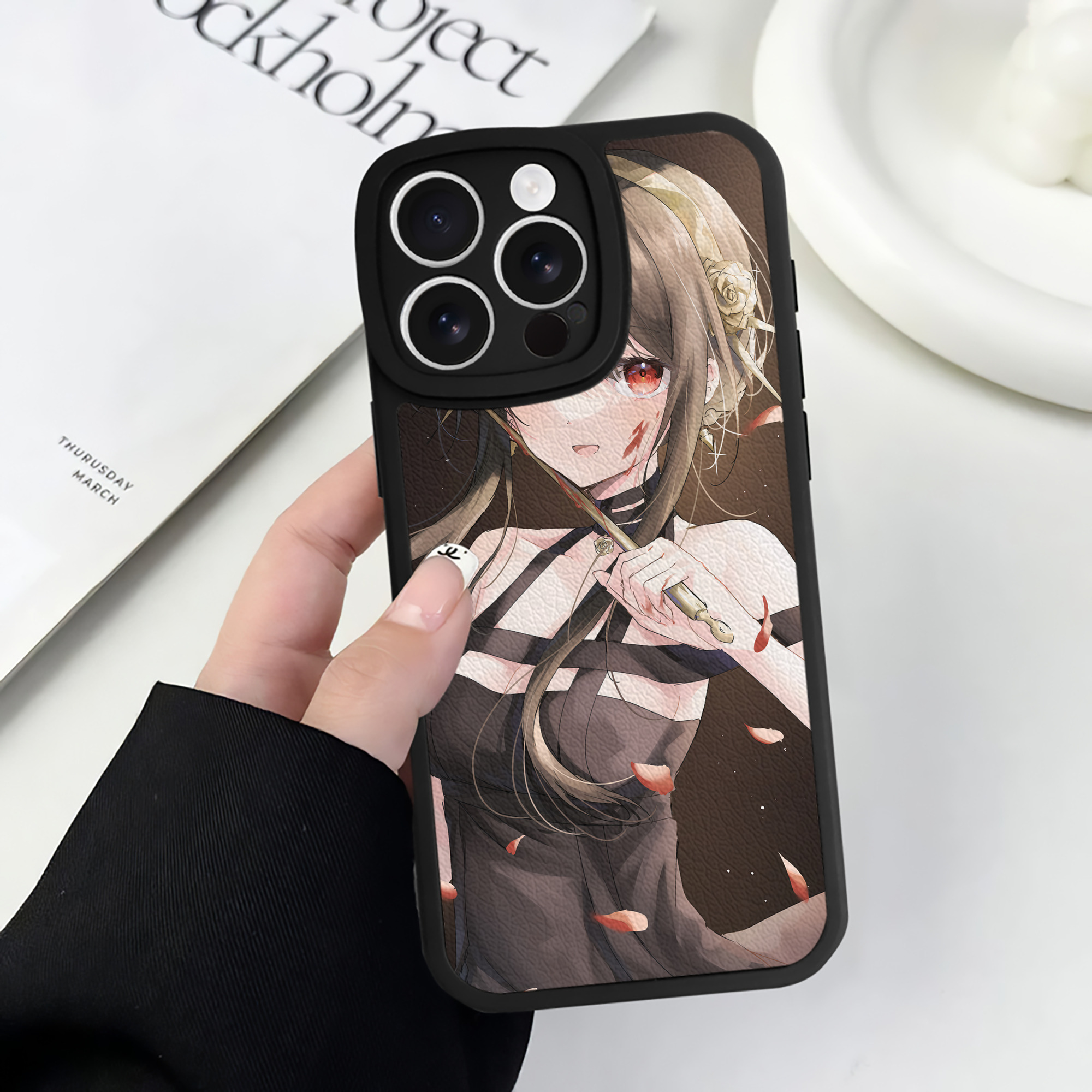 （画像用） SPY×FAMILY间谍家家酒 【iPhone 16シリーズ対応】シリコンスマホケース（レザー調） 材質：シリコン